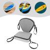 Ageanbri Kayak Seat Padded Kayak Seat Thicken Seat Cushion for Kayak Kayak Kayak Accessories Outdoors Fishing Boat Seat Detachable Paddle Board Seat Canoe Seats with Back Support Kayak Seat Cushion view 3