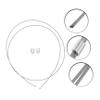 1set Basketball Hoop Net String Replacement Durable Wire Cord for Easy Installation Versatile Use with Equipment Heavy-Duty Netting Accessory view 4