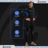 GoldFin Wetsuit for Men, Mens 3mm Wetsuits Fullbody Back Zip Keep Warm in Cold Water view 3