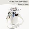 JEBEALUO Water Bottle Carrier Bag with Phone Pocket for Stanley Cup 40/30 oz, Water Bottle Holder with Adjustable Strap& Straw Cover, Stanley Cup Accessories (White) view 4