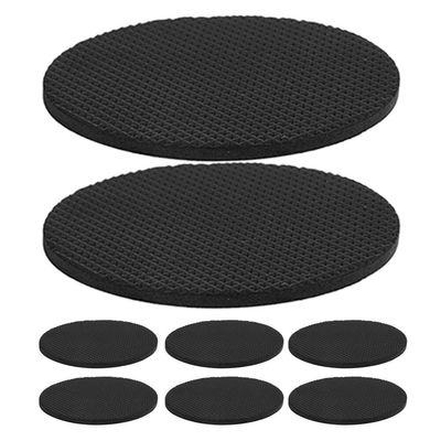 INOOMP 8pcs Billiards Table Foot Pads for Leveling Floor Furniture Lifting Mat and Easy to Use for Pool Tables and Cabinets