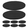 INOOMP 8pcs Billiards Table Foot Pads for Leveling Floor Furniture Lifting Mat and Easy to Use for Pool Tables and Cabinets