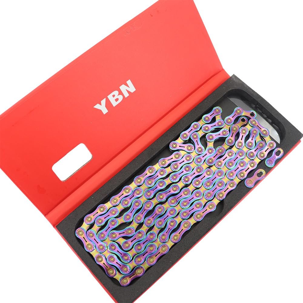 DJC Bike Chain 10 Speed for Road Bike MTB Mountain with Quick Link YBN SLA for Shimano Sram System and KMC 1/2" x11/128