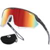 BIRCEN Mens Sports Baseball Sunglasses: TR90 Lightweight Cycling Glasses Wrap Around Running Glasses for Outdoor MTB Bike view 1