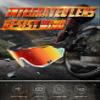 BIRCEN Mens Sports Baseball Sunglasses: TR90 Lightweight Cycling Glasses Wrap Around Running Glasses for Outdoor MTB Bike view 4