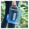 NATTCO Folding Portable Bucket 5-15L Bucket Outdoor Container Portable Car Driving Tank Container with Faucet Camping Picnic Hiking (Color : 8L) view 3