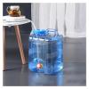 NATTCO Folding Portable Bucket 5-15L Bucket Outdoor Container Portable Car Driving Tank Container with Faucet Camping Picnic Hiking (Color : 8L) view 4