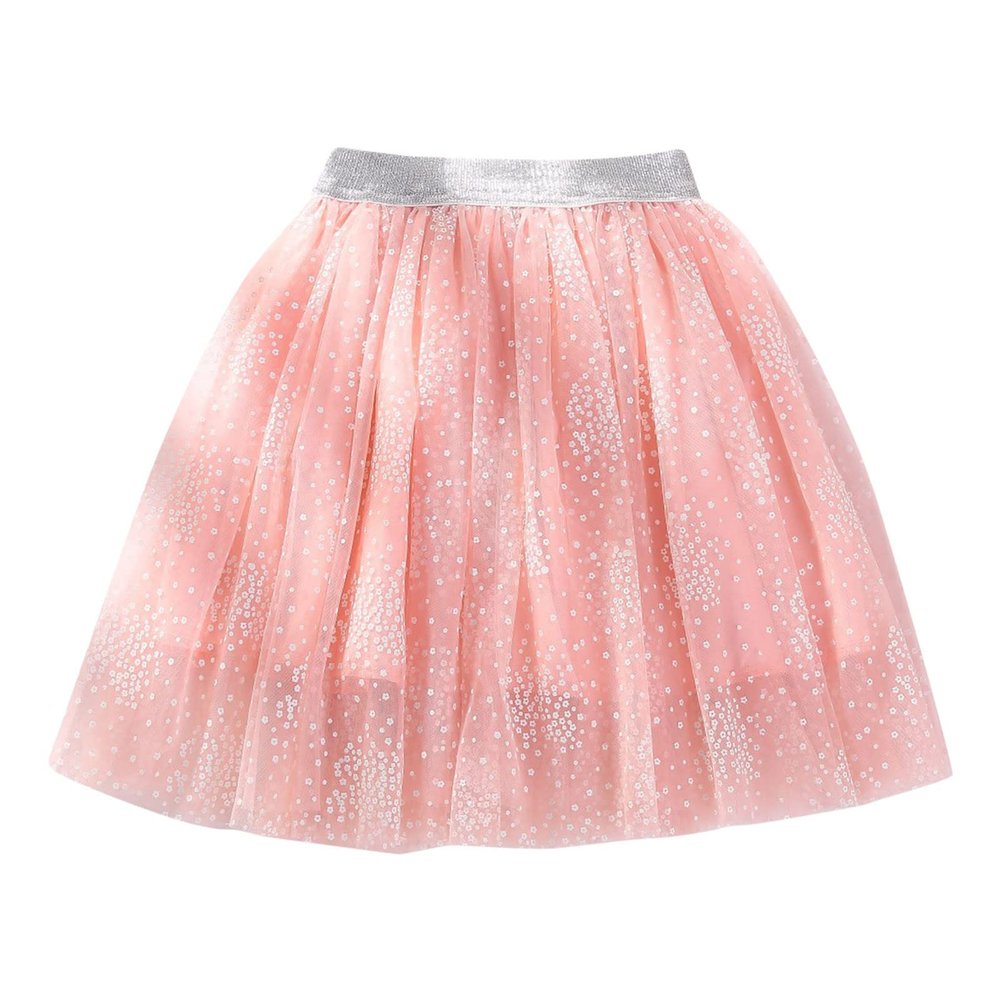 Girls Elastic Ballet Dance Skirts Layered Tulle Tutu for Toddler Kid Children Tutu Skirts for Girls (Pink, 9-10 Years)