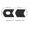 1 Piar Silicone Crank Sleeve Arm Protector Accessory Crank Boot Protectors for Most Mountain Road Bikes(Black) view 2