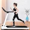 Folding Treadmill, Mini Treadmill with Adjustable LCD Screen, Supports Different Running Speeds from 1-10KM/H, Covers an Area of 0.2 Square Meters, Suitable for Home and Office view 1