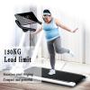 Folding Treadmill, Mini Treadmill with Adjustable LCD Screen, Supports Different Running Speeds from 1-10KM/H, Covers an Area of 0.2 Square Meters, Suitable for Home and Office view 3