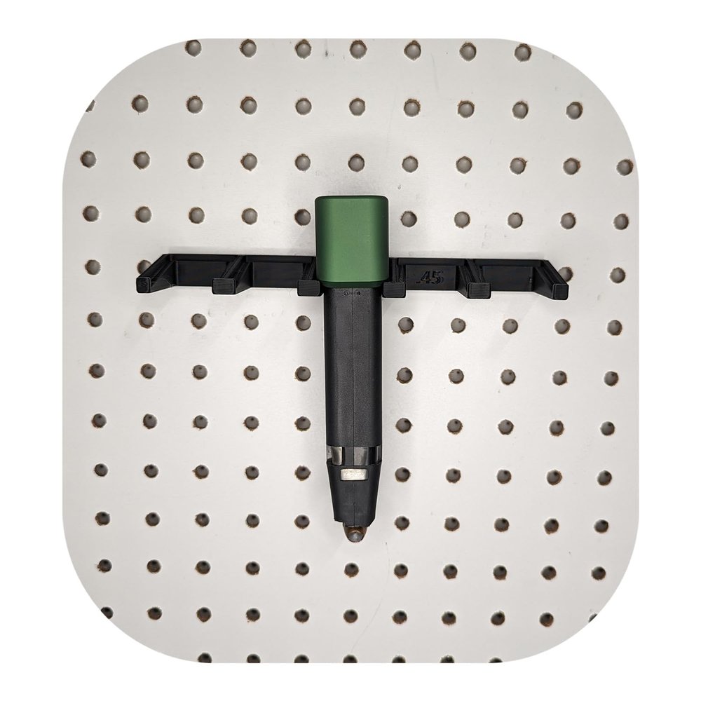 Hammy3DPrints Mount for Glock .45/10mm Mags - Pegboard/Metal Pegboard/Skadis/etc. | Magazine Holder Storage Rack (Skadis)