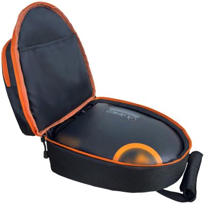Carrying Waterproof Bag Compatible with OutdoorMaster Paddle Board Pump The SHARK/The Dolphin SUP Pump, Electric air pump bag Portable Storage Pocket for Paddle Board Accessories(Box Only) (BLACK)