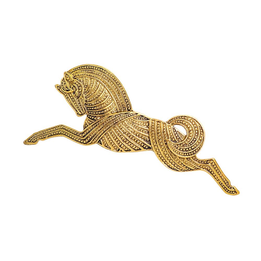 WCB1FPu Brooch Ladies Brooches Craft Brooches Galloping Horse Pins Animal Accessories Men's and Women's Suits Corsages (A)
