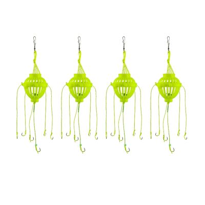 Fishing Hooks Explosion Hook Carp Hook Mine Bait Fishing Cage Fish Hook Set 2 Sets Fishing Tool Kit Fishing Supplies (Color : 2 pcs, Size : 12)