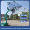Basketball Ball Return Accessory, Hanging Free Throw Training Ball Returner, Improves Training Efficiency and is Used for Single-Person Fixed-Point Simple Serving Practice view 2