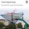 Basketball Ball Return Accessory, Hanging Free Throw Training Ball Returner, Improves Training Efficiency and is Used for Single-Person Fixed-Point Simple Serving Practice view 3