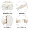 Birthday Gifts Christmas Personalized Gift for 4 5 6 7 8 9 10 11 12 13 14 Year old Girls Teen Sister Kid Initial Letter Fanny Pack Trendy Stuff Crossbody Bag White Letter J view 3