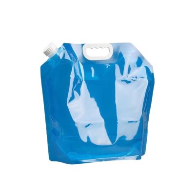NATTCO Folding Portable Bucket 5L/10L Outdoor Folding Bag Bucket Portable Camping Container Hiking Sports Drinking Jug Picnic Storage Bag (Color : 5L)