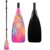 Z&J SPORT 3-Piece SUP Paddle 172-220cm Adjustable, Full Carbon Racing Stand-up Paddle (HL-MS02: 16.8cm*47cm, 90.7sq. in) view 1