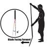 Z&J SPORT 3-Piece SUP Paddle 172-220cm Adjustable, Full Carbon Racing Stand-up Paddle (HL-MS02: 16.8cm*47cm, 90.7sq. in) view 3