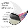 Z&J SPORT 3-Piece SUP Paddle 172-220cm Adjustable, Full Carbon Racing Stand-up Paddle (HL-MS02: 16.8cm*47cm, 90.7sq. in) view 4