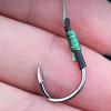 Fishing Hooks 2 Sets Fishing Hook Tied with High-Horsepower Strand Double Hook Finished Big Herring Hook Set Tack Fishing Tool Kit Fishing Supplies (Color : 6#Subline, Size : 7#) view 4