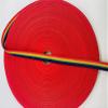 1 Pcs 1" Rainbow Polypropylene Webbing 15 Yards -Rk8 view 2