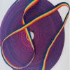 1 Pcs 1" Rainbow Polypropylene Webbing 15 Yards -Rk8 view 3