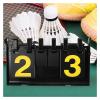UNbit Plastic Scoreboard Basketball Sports Supplies Divider PVC Tennis Keeper for Net Digital Flip Games Scoreboards view 2