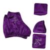 1 Pair Ice Skate Cover Protective Soakers for Skating Shoes Elastic Hockey Skates Guards for Men Women Boys and Girls Polyester Material Easy to Match Colors Usage view 2