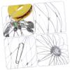 FOYTOKI Crab Pots Crabbing 2pcs Steel Wire Crab Catcher Cage Reusable for Sea Fishing Random Color view 2