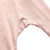 DINGDONG'S CLOSET Infant Baby Toddler Bowknot Leggings Solid Ribbed Pants Toddler Bottoms(Grey, 18-24M) view 4