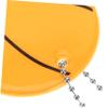 WHAMVOX 6pcs Reflective Basketball Pendant Keychain for Bag Cute Reflective Charms Reflectors for Backpacks Strollers and Handbags for Basketball view 2