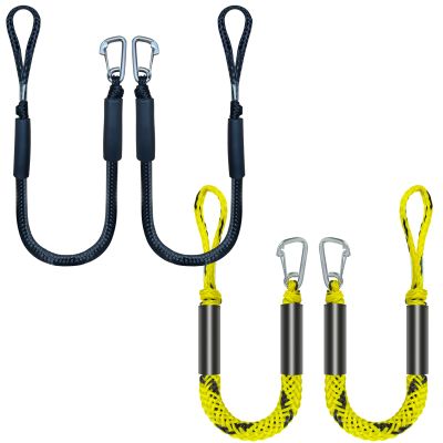 4FT*2+3FT*2 Bungee Dock Line with Stainless Steel Clip Boat Accessories