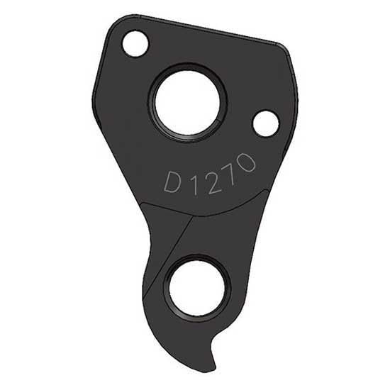 Pilo D1270 Derailleur Hanger Compatible/Replacement for Fuji, NukeProof, Bianchi, Kellys, KHS, Orange, Qayron, Conor WRC, Bottecchia, Black