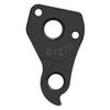 Pilo D1270 Derailleur Hanger Compatible/Replacement for Fuji, NukeProof, Bianchi, Kellys, KHS, Orange, Qayron, Conor WRC, Bottecchia, Black view 1