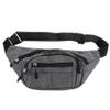 DAMAJI Fanny Packs for Men Women, Multi-Pockets Large Capacity Waterproof Casual Bum Bag for Traveling Casual Cycling Running Hiking (Gray) view 1