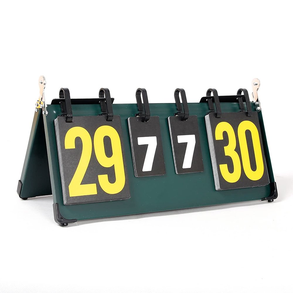 UNbit Flip Scoreboards Double-Sided Display Scoreboard Table Tennis Match Scorer Multi-Functional Folding Scoreboard Scoreboards