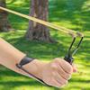 BudgetBundles US1-2Pc Catapult Powerful 7" Hunt Sling Shot High Velocity Fold Wrist Slingshiot (1 Pack) view 4