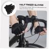 Holibanna Men's Half Finger Gloves Uv Protection for Nail Art Sunblock Gloves for Outdoor Cycling Climbing view 2