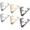 3 Pairs Shoe Tip Caps Iron Toe Protectors for High Heels view 1