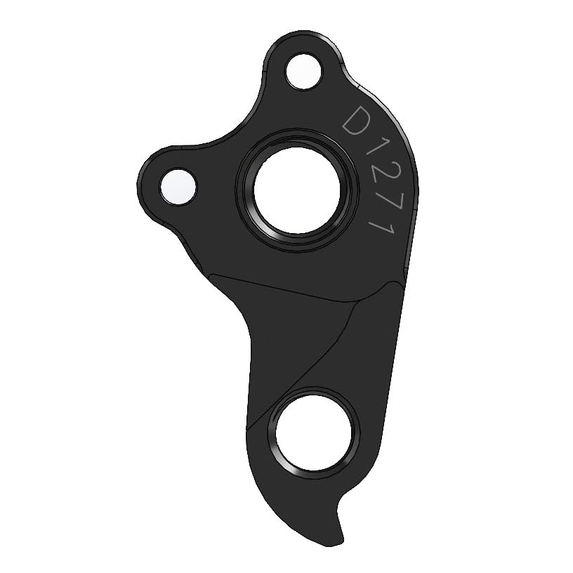 Pilo D1271 Derailleur Hanger Compatible/Replacement for Da Bomb, KHS, Motobecane, Orange, Fezzari, Black