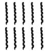 10Pcs Bike Frame Protector Outer Brake Gear Cable Wrap Spiral Sleeve Black view 1
