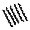 10Pcs Bike Frame Protector Outer Brake Gear Cable Wrap Spiral Sleeve Black view 2