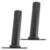 TANIQIACA 2pcs Steel Barbell Holder Stable Durable Save Space with Weight Plate Rack for Gym Fitness Enthusiast view 4
