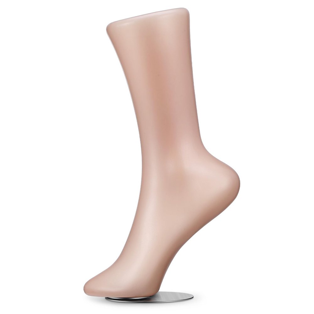 Plastic Foot Mold Magnetic Mannequin Foot Display Socks Shoe Model Display Women Ankle Bracelet for Home Shop