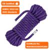 AOLEBA 10.5 mm Static Climbing Rope 10M(32ft) 20M(64ft) 30M(96ft) 50M(160ft) 70M(230ft) Outdoor Rock Climbing Ropes, Escape Rope Ice Climbing Equipment Fire Rescue Parachute Rope view 2