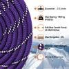 AOLEBA 10.5 mm Static Climbing Rope 10M(32ft) 20M(64ft) 30M(96ft) 50M(160ft) 70M(230ft) Outdoor Rock Climbing Ropes, Escape Rope Ice Climbing Equipment Fire Rescue Parachute Rope view 4