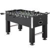 VEVOR Foosball Table, 55 inch Standard Size Foosball Table, Indoor Full Size Foosball Table for Home, Family, and Game Room, Soccer with Foosball Table Set, Includes 4 Balls and 4 Cup Holders, black view 4